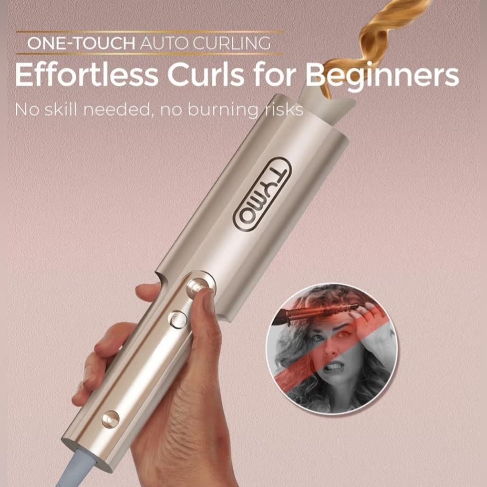 Tymo CurlPro Plus Upgraded Automatic Rotating Curling Iron - Picture 2 of 6